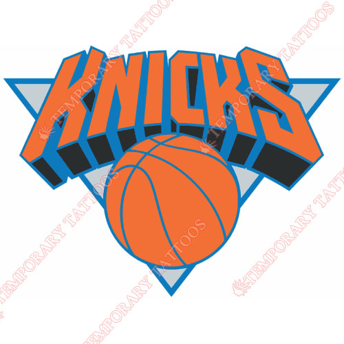 New York Knicks Customize Temporary Tattoos Stickers NO.1122